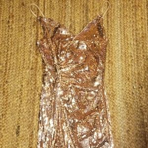 Long sequin dress